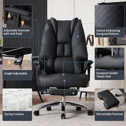 drogo Leather Office Executive Chair image 2