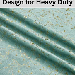 fabdrape 152.4 cm (5 ft) Velvet Room Darkening Window Curtain (Pack Of 2) image 4