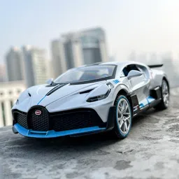 arniyavala 1/24 Bugatti Divo Model Car, Diecast Pull Back Toy Vehicle for kids image 5