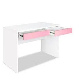 alex daisy Boston Kids Study Table in Pink & White Finish image 5