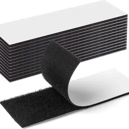 aryan utsav Adhesive Hook & Loop Strips, Sticky Back Fasteners for Mounting, Hanging (20) Stick-on Velcro-picture-10