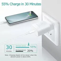 eynk Wall Charger Accessory Combo for Samsung F54/ F14/ F23/F42 5G/ F62/Note8,9,10, 10+,10+ 5G,20 5G image 4