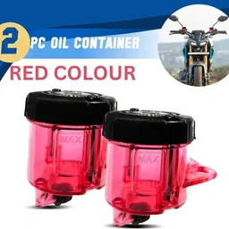 automunk Disc Brake Clutch Oil / Fluid Reservoir Container Cup Bike Fairing Kit image 1