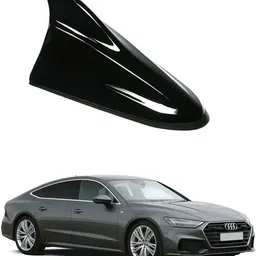 oshotto Black Shark Fin Replacement Signal (AM/FM)Receiver Antenna For Audi A7 Hidden Vehicle Antenna image 1