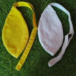 peaceful mantras Women Yellow, White Potli-picture-32