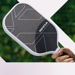 nivia K-2500 Pickleball Paddle, Carbon Surface, Paddle Cover Bag Pickleball Paddle image 4