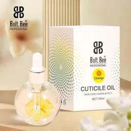 bolt bee Cuticle Oil for Nails ,Natural oil for Damaged Cuticles with Dropper. image 2
