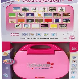 just97 EDUCATIONAL LAPTOP WITH MUSIC NUMERIC & ALPHABET WITH SCREEN image 4