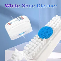 Aonezone 2-in-1 Multifunction Shoe Brush for Sneakers, White Shoe Cleaner Care Kit Brush image 2