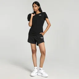 puma Printed Women Black Casual Shorts image 5