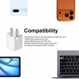 SPACEthing 25 W Quick Charge 0.1 A Wall Charger for Mobile image 5