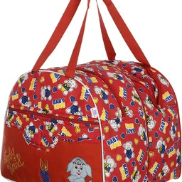 heart home Cotton Multiuses Teddy Print Mothers Bag/Diapers Bags With Handle(Red) Mothers Bag-picture-24