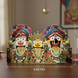 giriram photos Puri Jagannath Balabhadra Subhadra Photo Cutout Religious Frame image 4