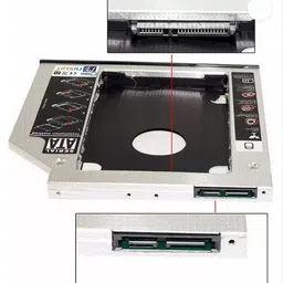 Sastaacha Second HDD Caddy 2.5 inch Internal Hard 9.5 Drive Enclosure/HDD Caddy 2nd 2.5 inch hdd encloser image 3