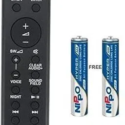 arhan Sony Soundbar Remote Control AH200U Compatible Remote SONY SOUNDBAR HOME THEATRE REMOTE Remote Controller image 1