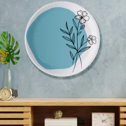 nestroots Watercolor Paradise Wall Plate-picture-27