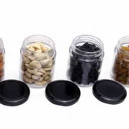 shreeji krupa Glass Grocery Container- 200 image 2