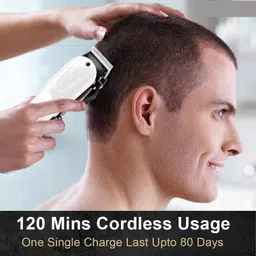 3BAAN X384 M809T Charging Time 240mins Operating Time 4 Length Comb Trimmer 300 min Fully Waterproof Trimmer 140 min Runtime 3 Length Settings image 5
