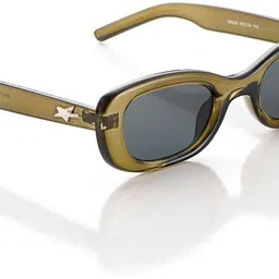 vibelens UV Protection Oval Sunglasses (49) image 2