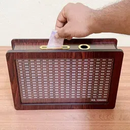 Wooden Money Saver Box Wooden Piggy Bank 100000 Money Bank Box Coin Bank Coin Bank-image-7