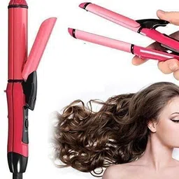 diyaansh 2 in 1 Hair Straightener and Curler Ceramic Plate Hair Curler for Women NHC-2009 Hair Straightener-picture-23