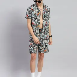 monte carlo Shirt Regular Shorts Co-ords Set image 5
