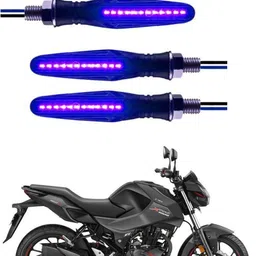 drivexpert Front, Rear LED Indicator Light for Universal For Bike Universal For Bike image 1