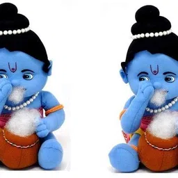 swarah collections Bal Krishna Combo Set Soft Toys For Kids 25cm- 25 cm-picture-12