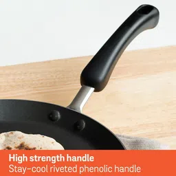 meyer Non Stick Aluminium Induction Base Dosa Tawa 24 cm diameter image 4