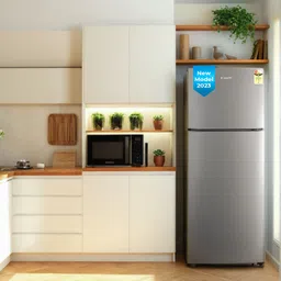 candy 240 L Frost Free Double Door 2 Star Refrigeratorwith Auto frost , large Fruit and Vegetable Space image 3