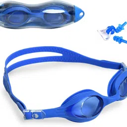 arrowmax Swimming Goggle For Kids Adults Free size Silicone Strap Anti-Fog Anti-slip-picture-18