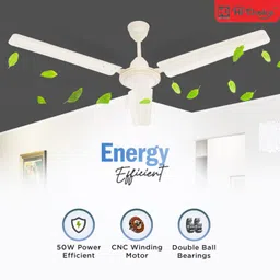 hi choice High-Speed, Ceiling Fan Stylish Design - Perfect Cooling Solution for Any Room with 2 Year Warranty Ultra High Speed 1200 mm Ceiling Fan image 3