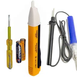crafts haveli Three type Tester 1 Voltage Alert 1 Continuity Tester and 1 Electric Tester Analog Multimeter-picture-31