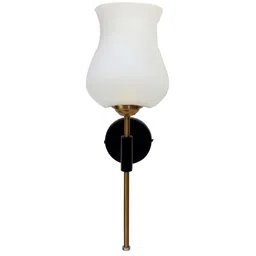 new era Antique Gold Wall Lamp with Mosaic Glass image 4