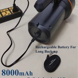 trx 4 km long range Multi-function Camping light 350W super bright jumbo blinker led Torch image 5