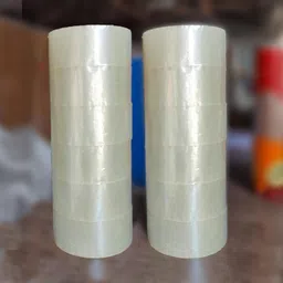 bothra Bopp Transparent Tape (Pack of 12) Single Sided Self Adhesive Tape 2"/48mm x 50m Guaranteed Length (Manual)-picture-17