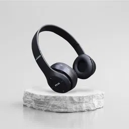 Folding Headphones Bass Blaster Pro Audio_HH Bluetooth & Wired Headset-image-29