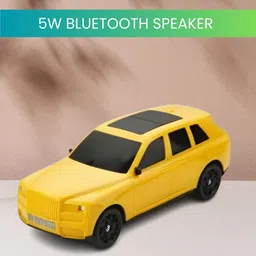 Clairbell F1 (WIRELESS BLUETOOTH SPEAKER) Car Speaker With Stereo Powerful SoundE191 5 W Bluetooth Laptop/Desktop Speaker-picture-36