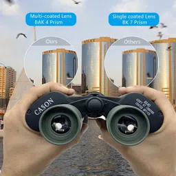 CASON 8 X 40 Binoculars 10X Zoom HD Folding Powerful Lens Telescope Binocular With Bag Outdoor Binoculars For Long Distance , bird watching,wildlife (Adults ) Binoculars image 4