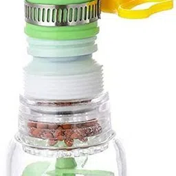 vinar 360° Water Saving Nozzle Faucet Tap Expandable Water Valve Splash Regulator Filter with Hose Clip for Kitchen/Bathroom Shower Suitable For Round Outlet Size 16-20 mm (Multi Color Pack of 1) Faucet Nozzle-picture-21