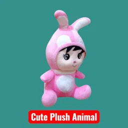 luipui Rabbit Cute Plush Animal Toy | Fluffy Soft Rabbit Plush for Kids - 32 cm image 2