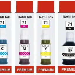 HRK GHT HP DeskJet GT Series Ink Bottles Black + Tri Color Combo Pack Ink Cartridge image 4