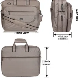 lorem Men Grey Messenger Bag image 2