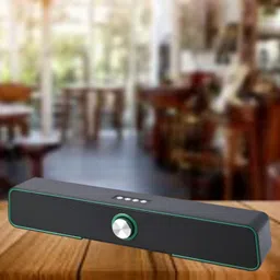 GUGGU Bluetooth Soundbar Speaker with Dynamic Bass, for All SmartPhone/TV/Laptop V137 20 W Bluetooth Laptop/Desktop Speaker-image-86