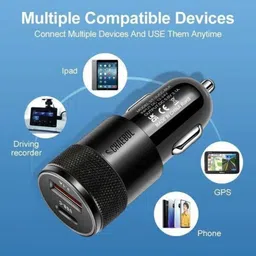 chaebol 37.2 Amp Qualcomm 3.0 Turbo Car Charger image 5