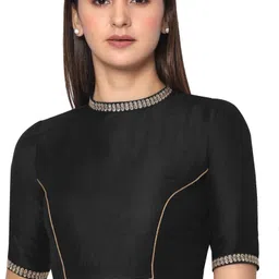 rene Band collar Women Blouse-picture-13