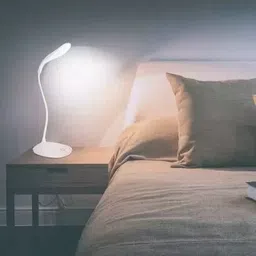 daa'in Study Table Lamp with Rechargeable LED Touch On Off Switch Reading Dimmer Light Study Lamp image 2