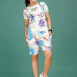 sakarmaa Printed Women Track Suit image 1