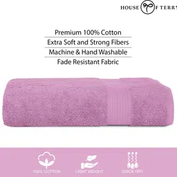 house of terry Cotton 500 GSM Bath Towel image 4