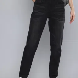 levi's Women Relaxed Fit High Rise Black Jeans-picture-28